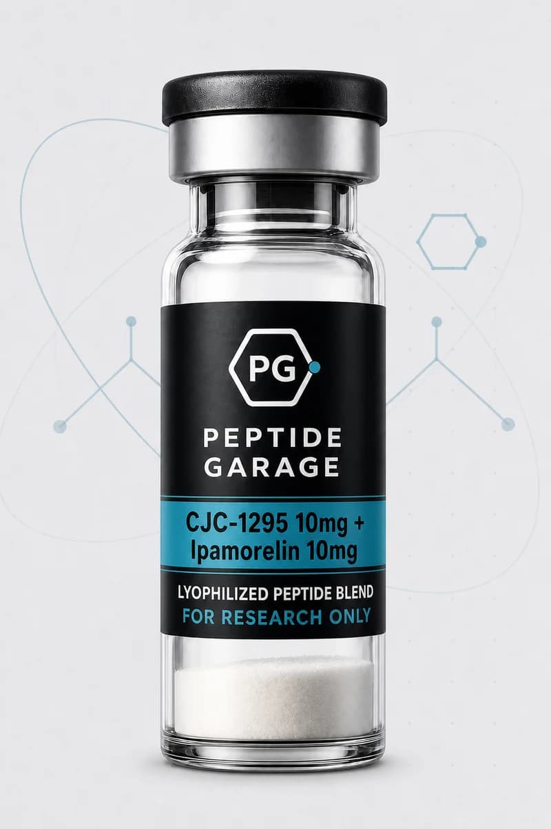 CJC-1295 + Ipamorelin 10mg — research vial