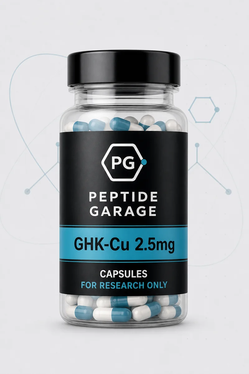 GHK-Cu 2.5mg — research capsules