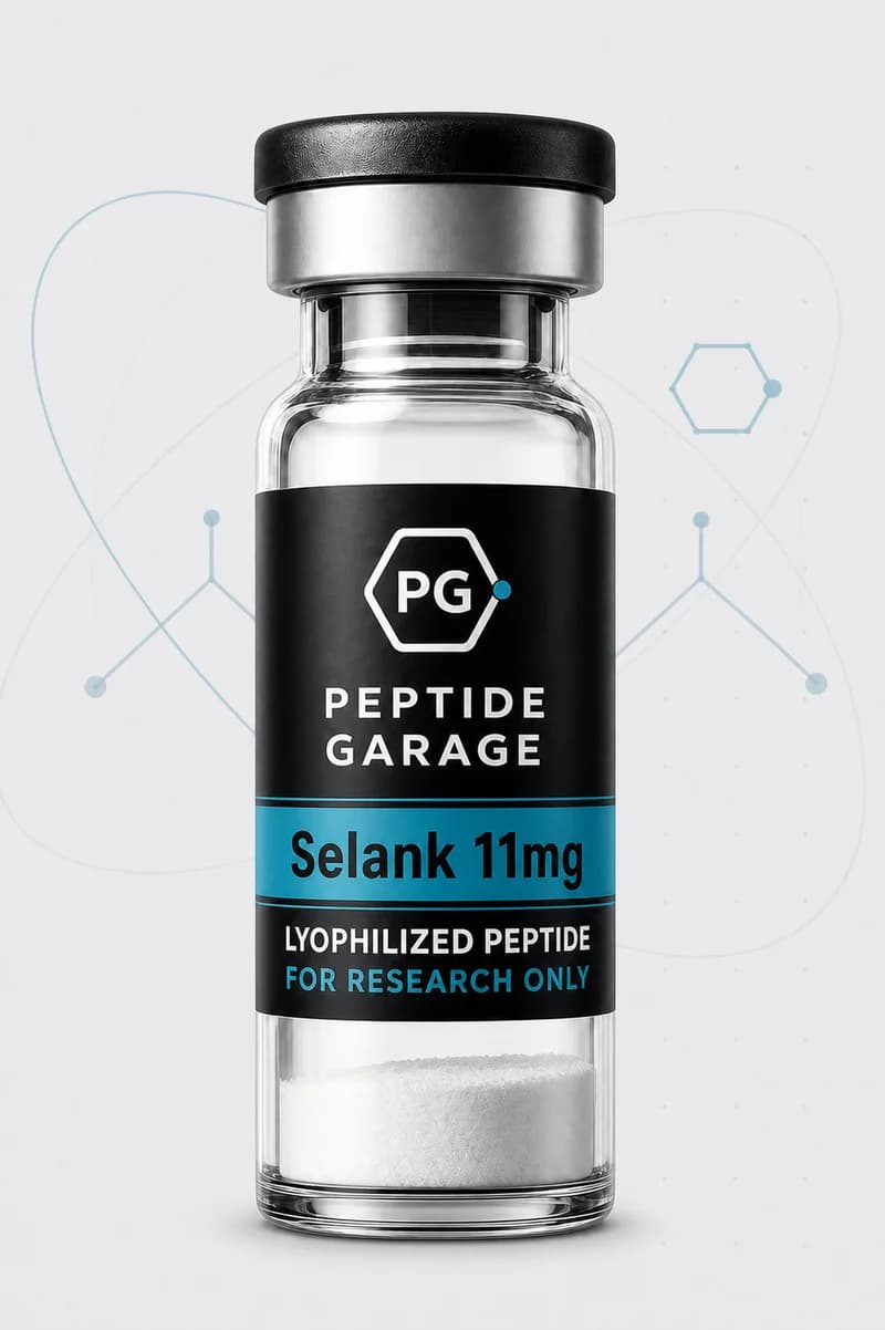 Selank 11mg — research vial